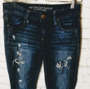 American Eagle distressed jeans